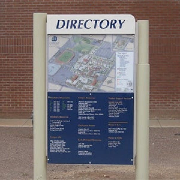 Directory Parking Sign by Midtown Signarama (Phoenix), 602.650.1150, MidtownSignsAZ.com