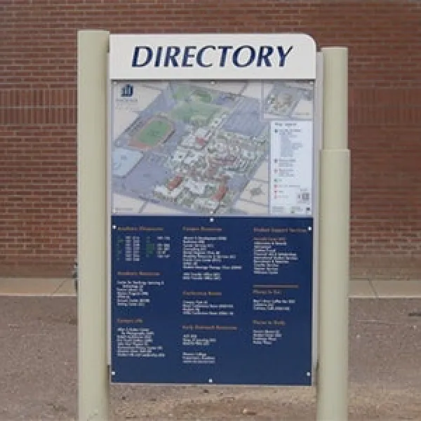Directory Parking Sign by Midtown Signarama (Phoenix), 602.650.1150, MidtownSignsAZ.com