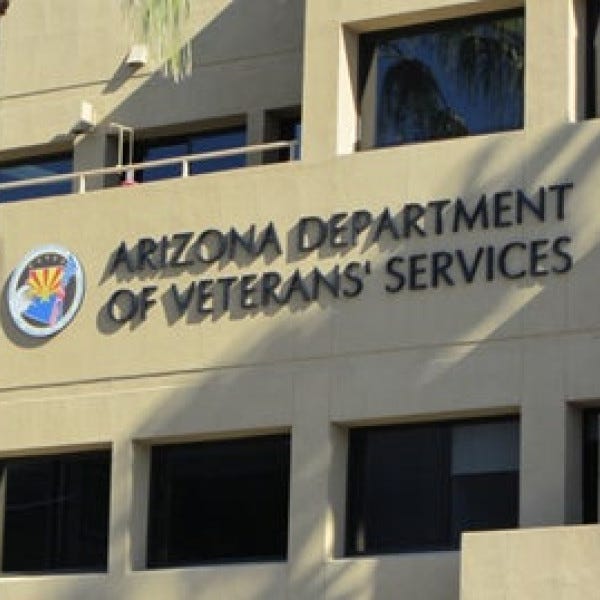Dimensional Letter Sign for Department of Veteran Services By Midtown Signarama (Phoenix), 602.650.1150, MidtownSignsAZ.com