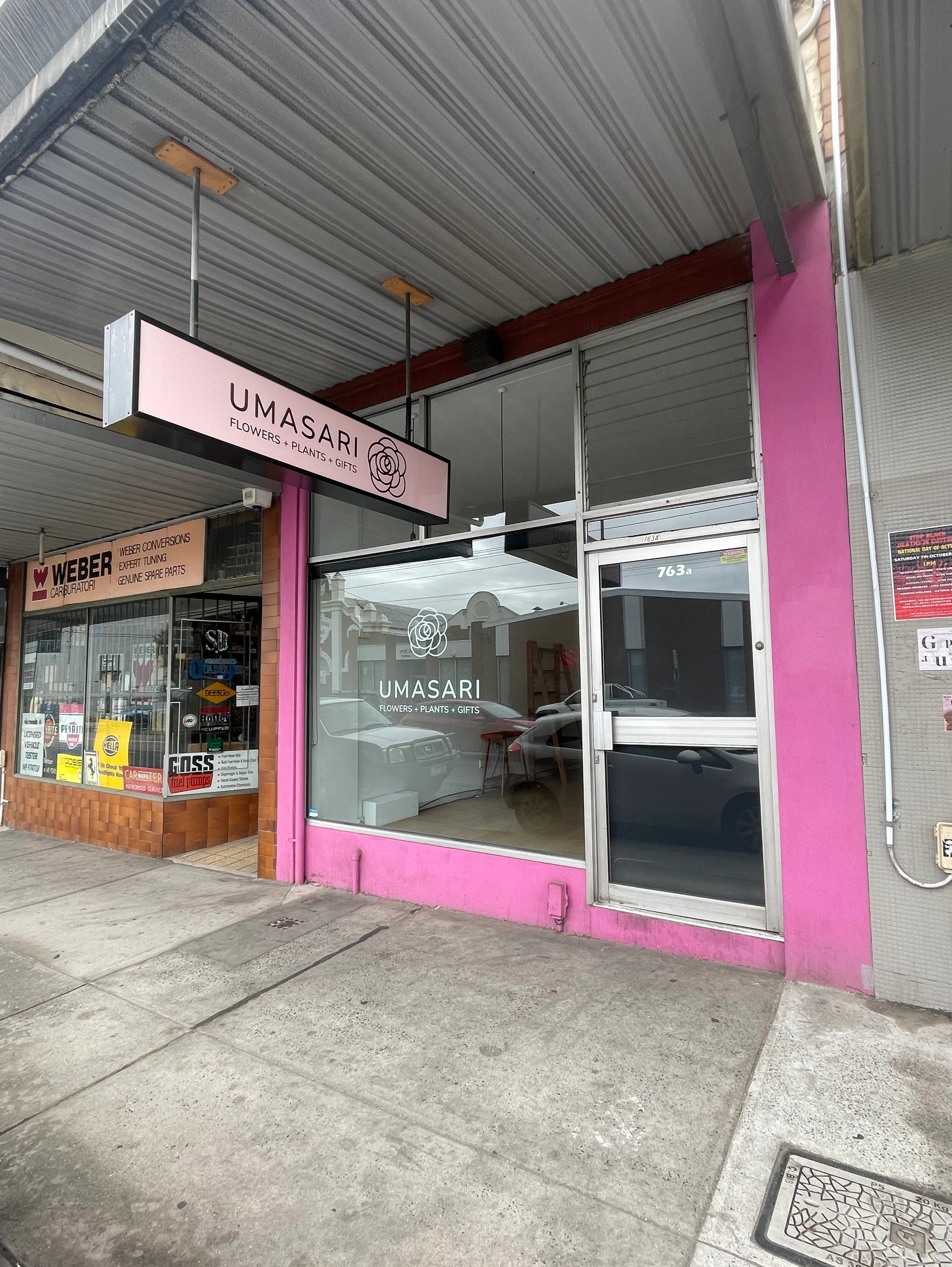 Shopfront Signage - Umasari - Thornbury VIC.