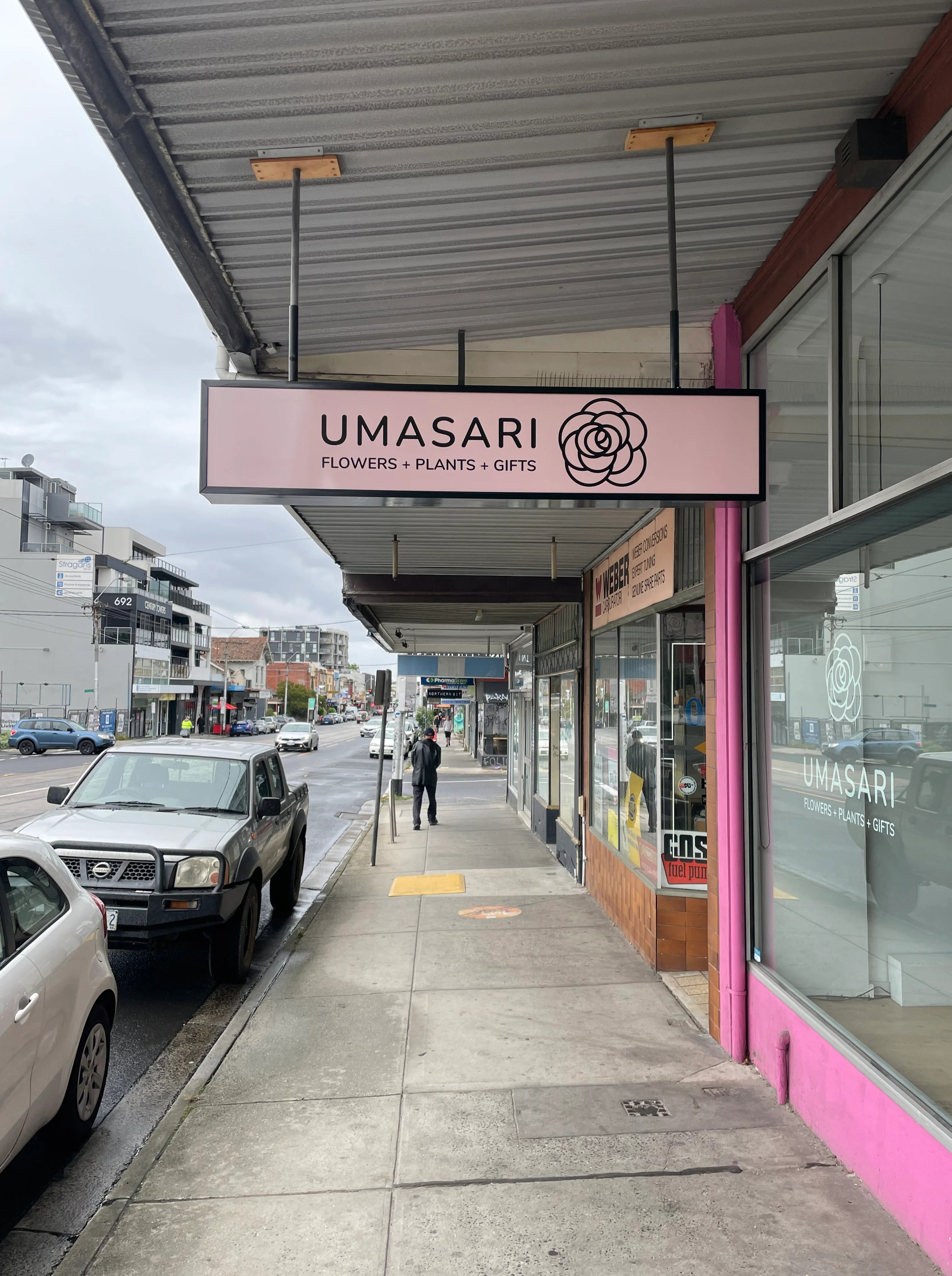 Shopfront Signage - Umasari - Thornbury VIC.