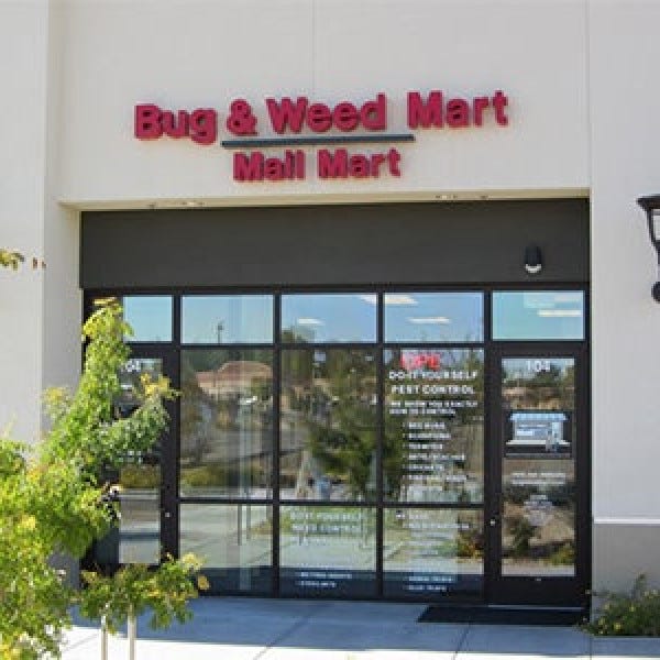 Building Sign for Bug and Weed Mart by Midtown Signarama (Phoenix), 602.650.1150, MidtownSignsAZ.com