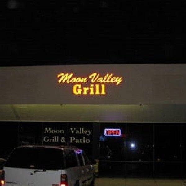 Pan Channel Letter Sign for Moon Valley Grill by Midtown Signarama (Phoenix), 602.650.1150, MidtownSignsAZ.com