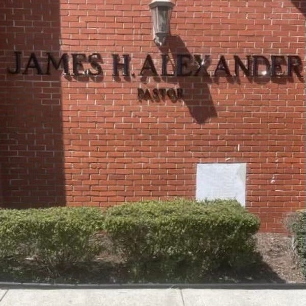 Architectural Injected molded plastic letter