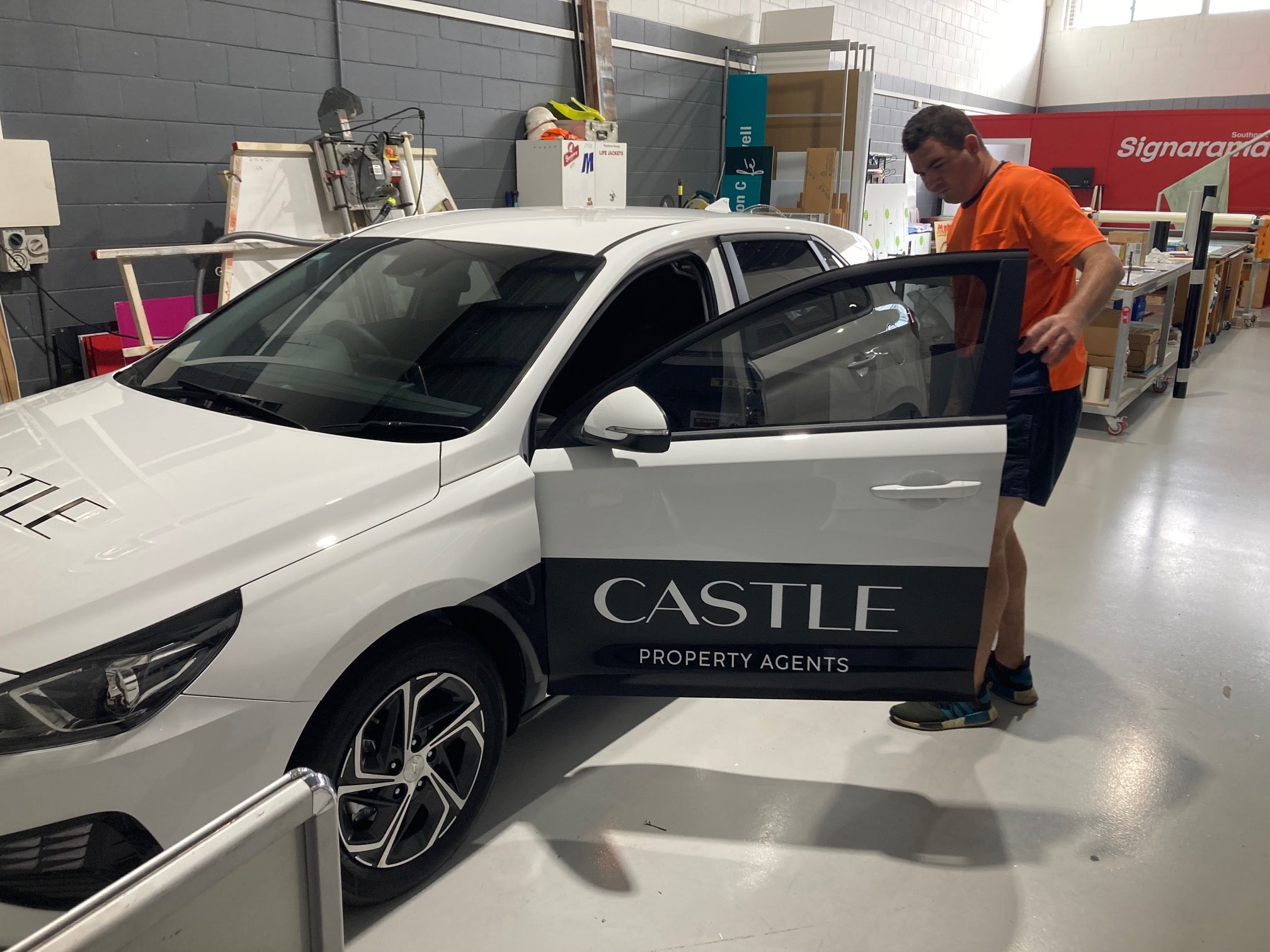 Castle Property Agents Vehicle Graphics