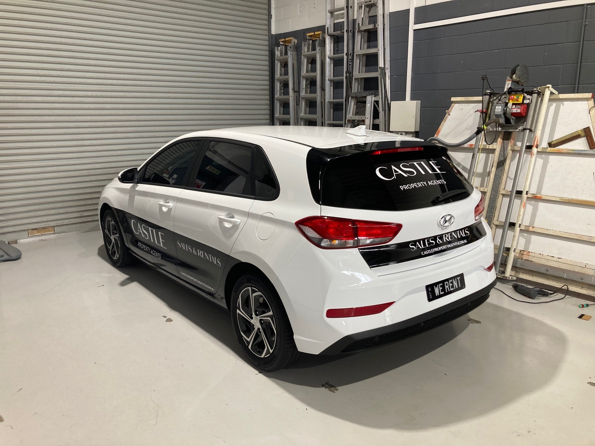 Castle Property Agents Vehicle Graphics