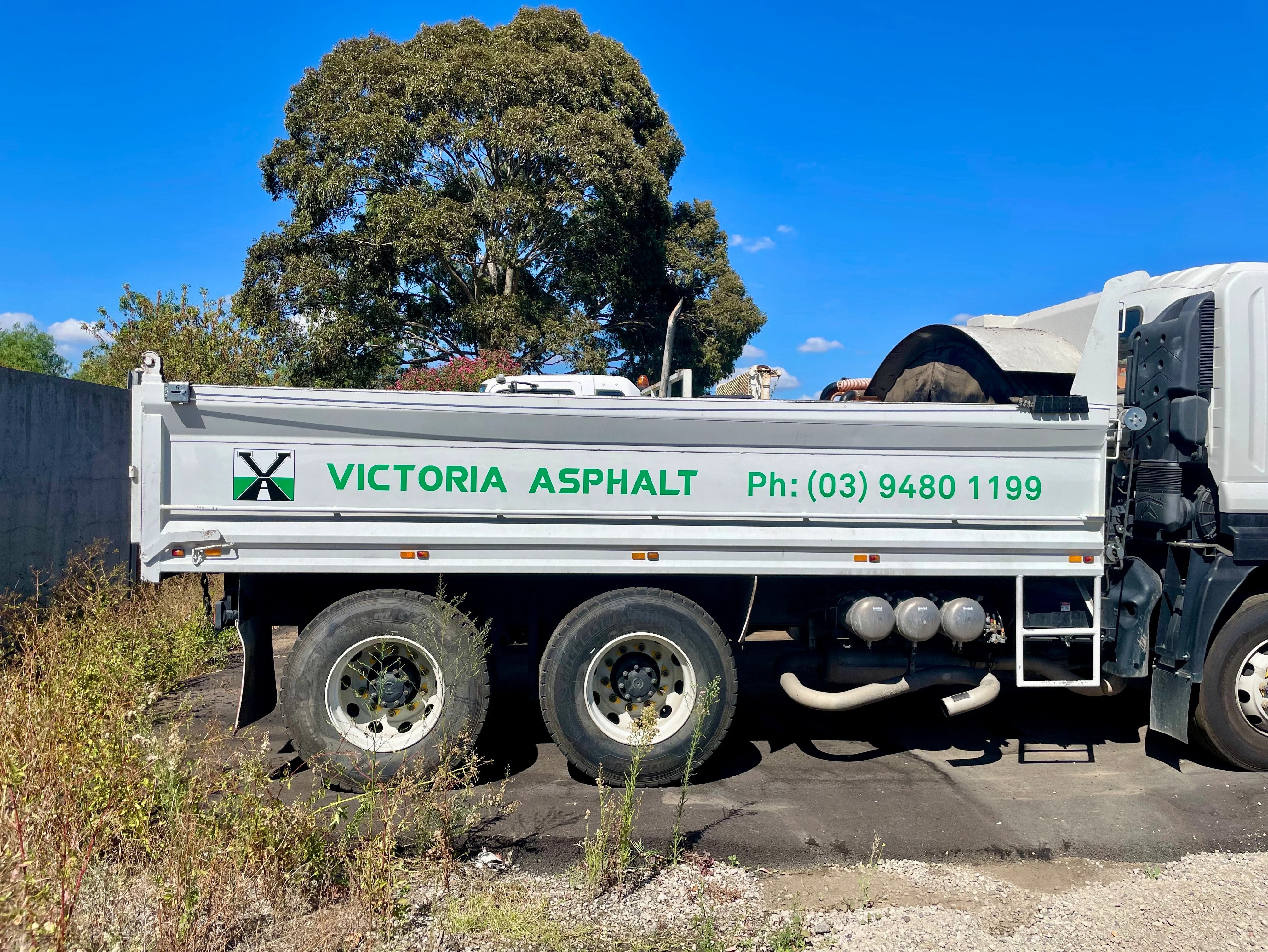 Truck Signage - Victoria Asphalt - Preston VIC.