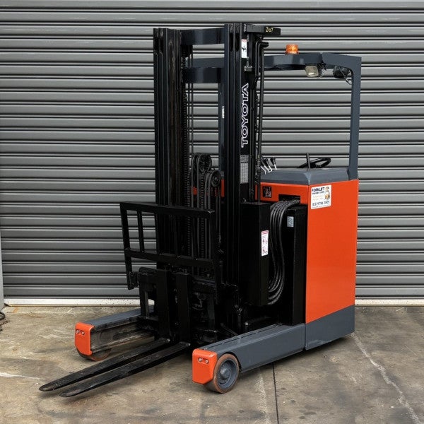 Used Toyota Electric Reach Forklift #2107