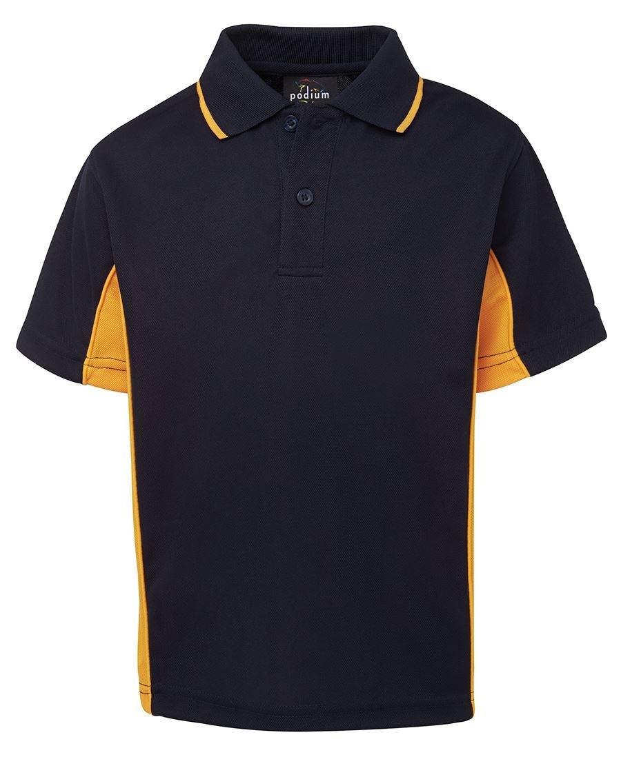 PODIUM KIDS CONTRAST POLO