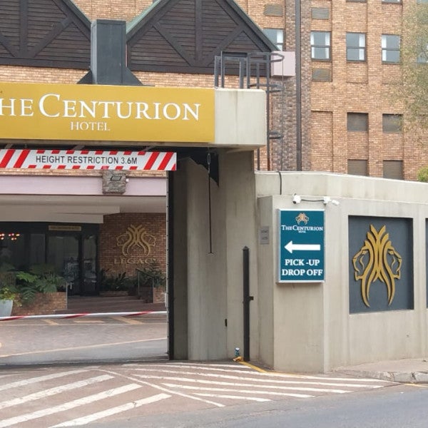 Signage for Centurion Hotel