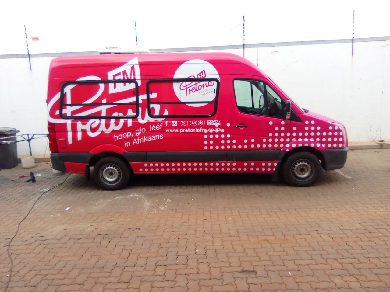 Vehicle Wrap for Pretoria FM