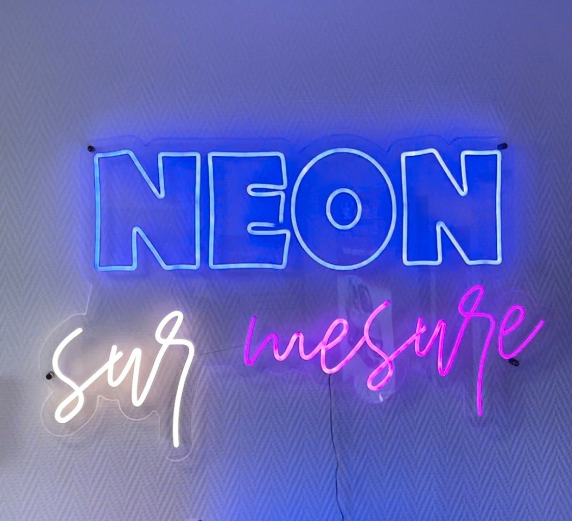 enseigne lettre néon led