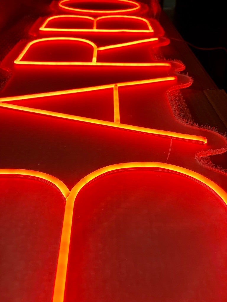 enseigne lettre néon led