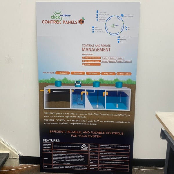 Informational ACP/Alupanel Sign for Tanks A Lot in Sherwood Park, AB