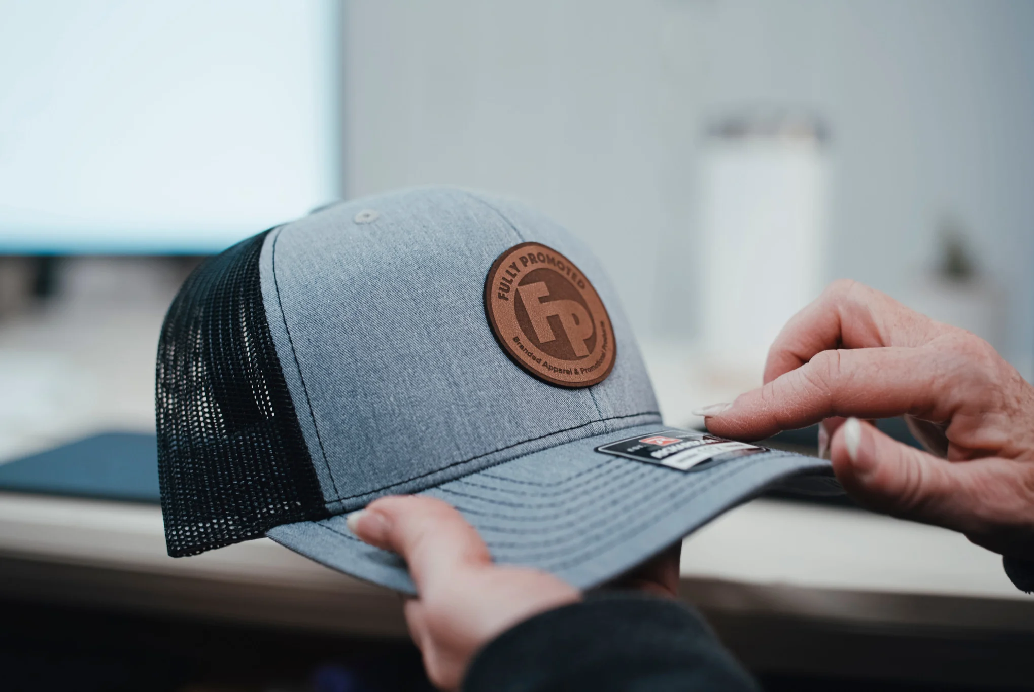 Custom Patchwork Trucker Cap