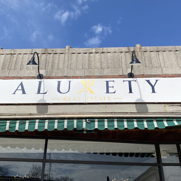 Storefront Sign - Aluxety - Beverly