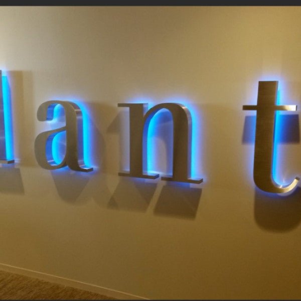 Different types of channel letters