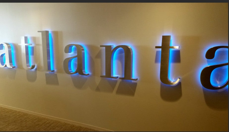 Different types of channel letters