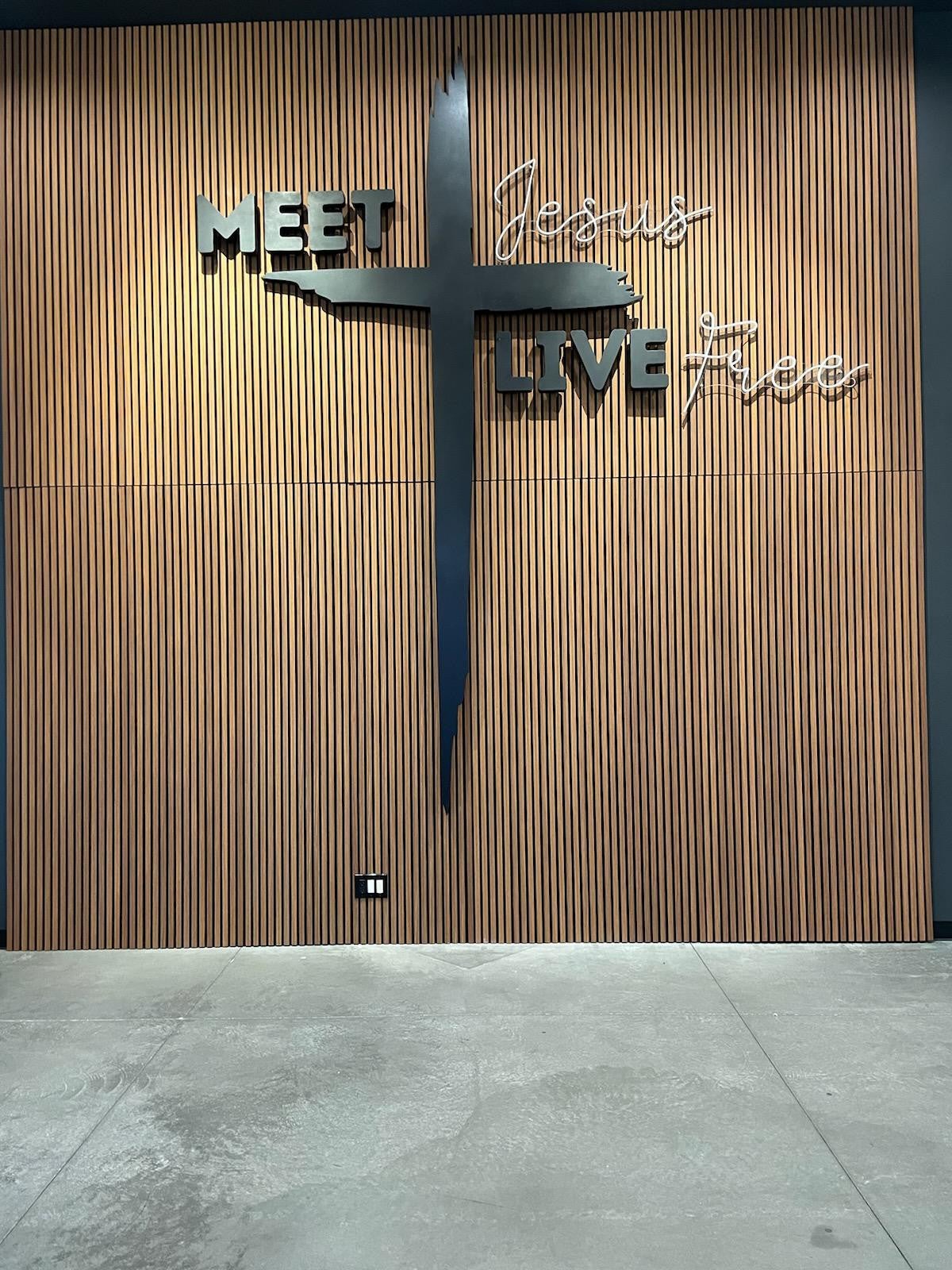 Project Management • LED/Neon Signs • Wayfinding and Directional Signage • Room Signs • Heber, Utah • Religious Groups • MVF Church - Heber
