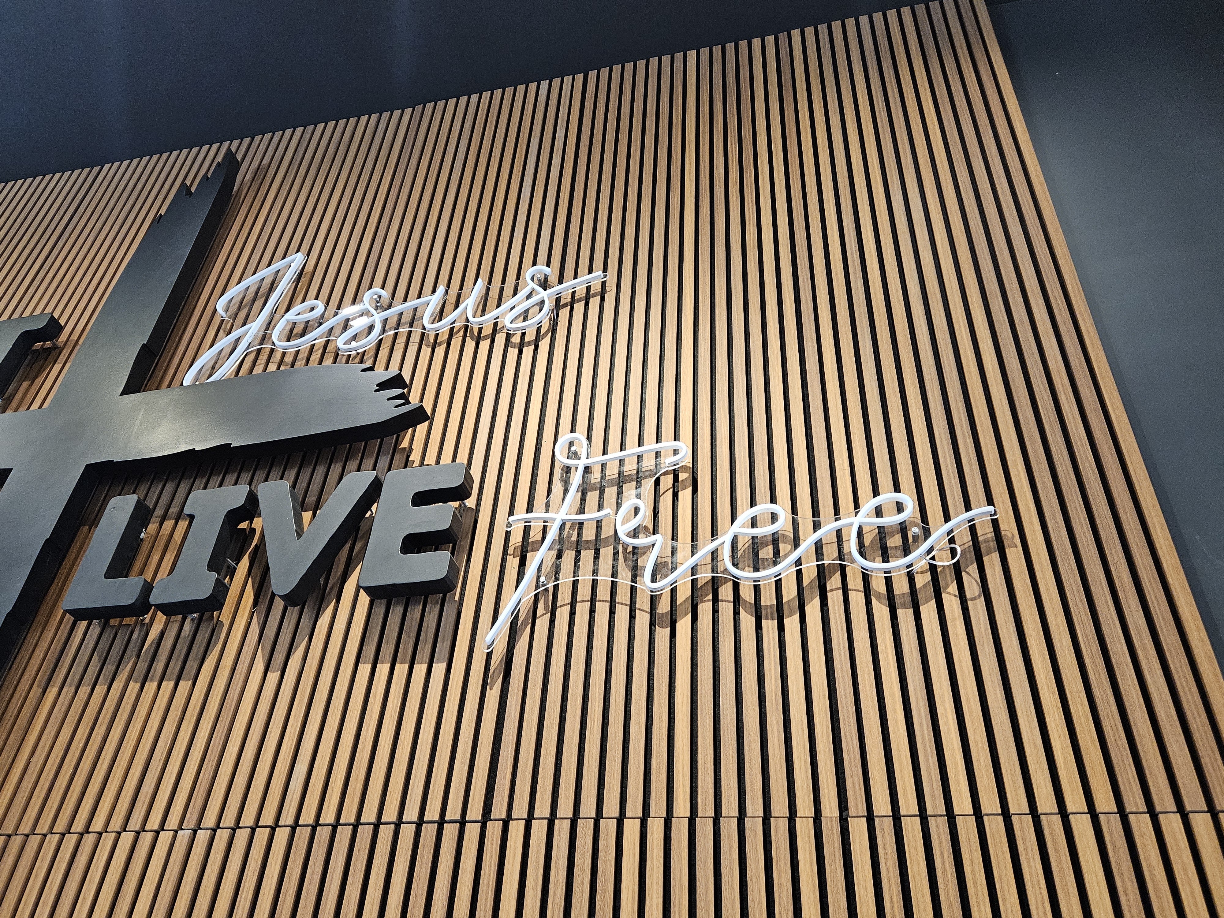 Project Management • LED/Neon Signs • Wayfinding and Directional Signage • Room Signs • Heber, Utah • Religious Groups • MVF Church - Heber