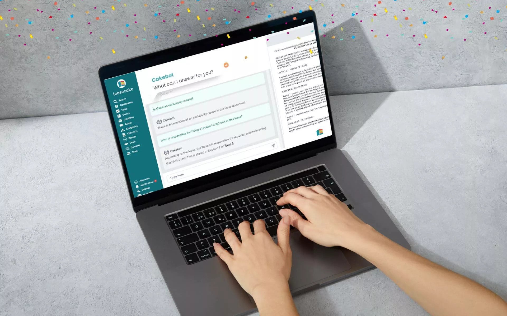 Leasecake Secures $10 Million in Funding: Revolutionizing Real Estate Management for Multi-Unit Operators Leasecake Secures $10 Million in Funding: Revolutionizing Real Estate Management for Multi-Unit Operators