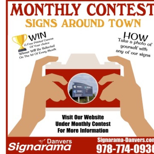 Launching a monthly Sign Scavenger Hunt!