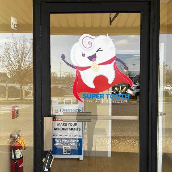 Super Tooth Door Vinyl