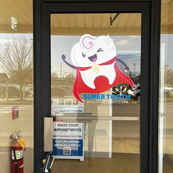 Super Tooth Door Vinyl