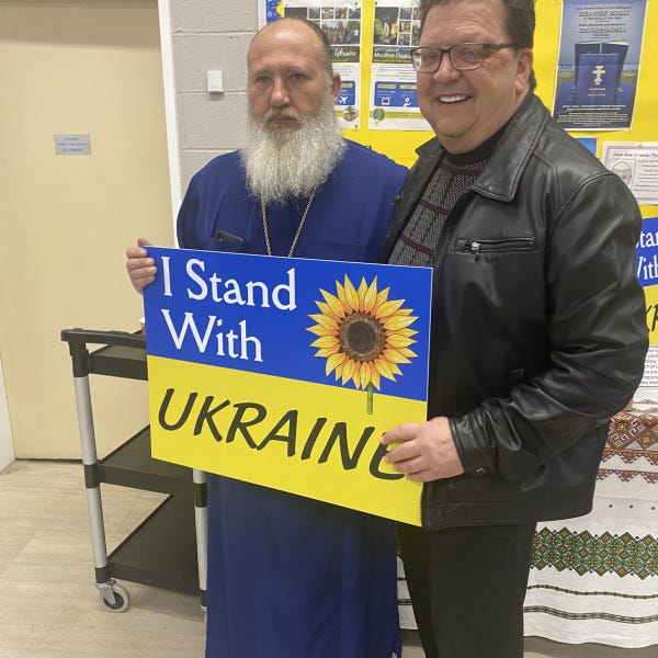 Ukraine Yard SIgn