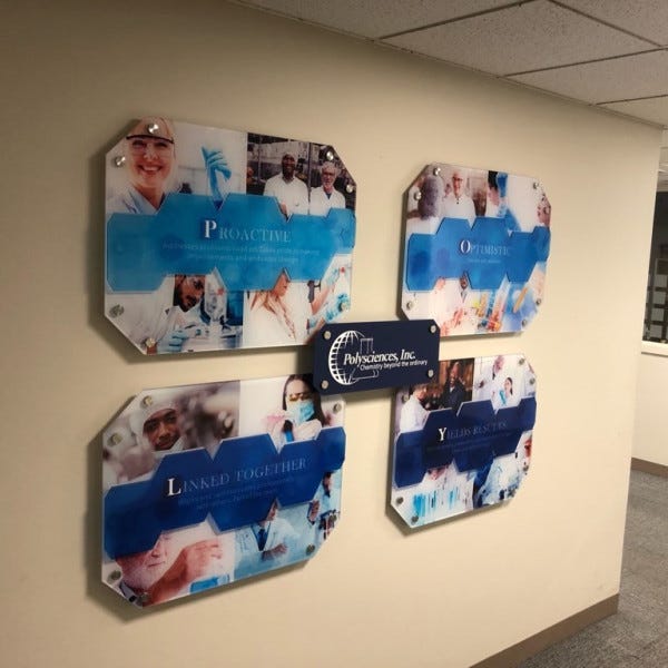 Polysciences Relocated 4 Part Mural Phot 1