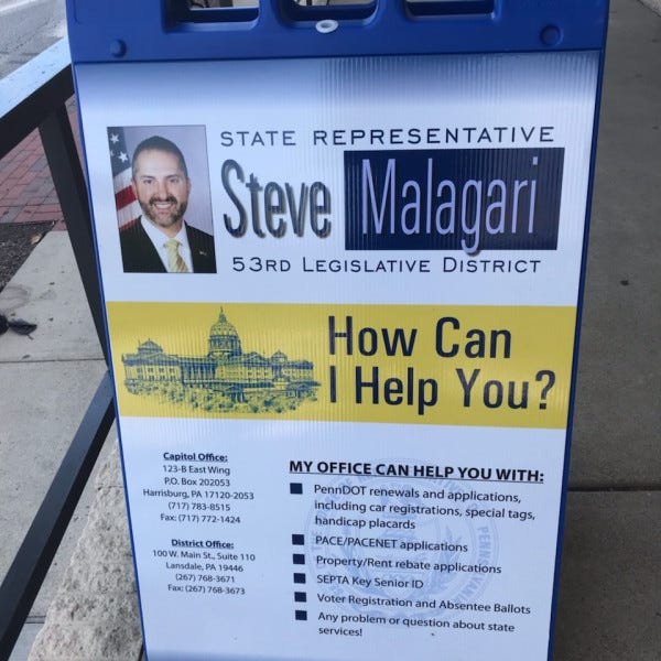 Rep Malagari Blue A-frame