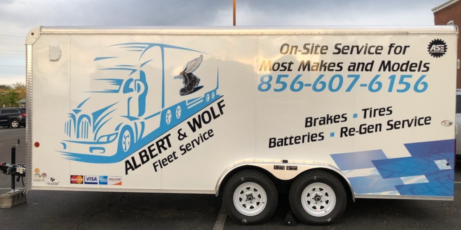 Trailer Wraps, Signs & Graphics