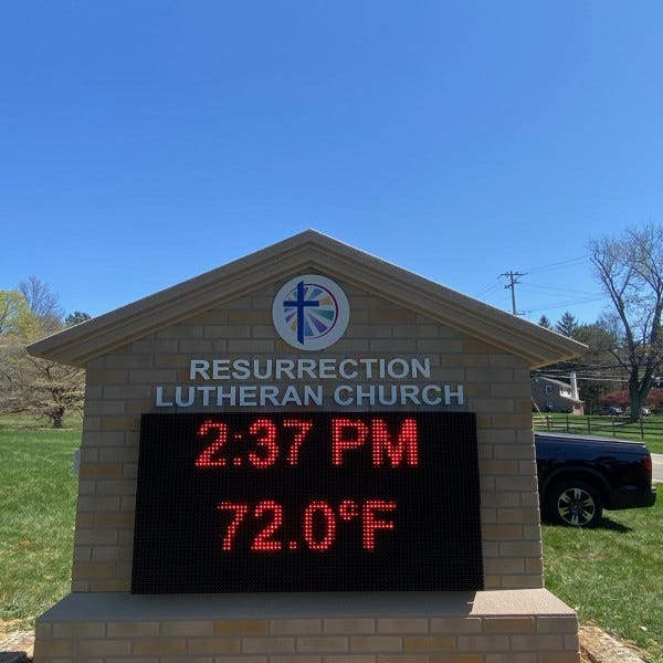 30273 Resurrection Lutheran install photo 2
