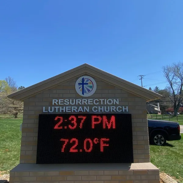30273 Resurrection Lutheran install photo 2