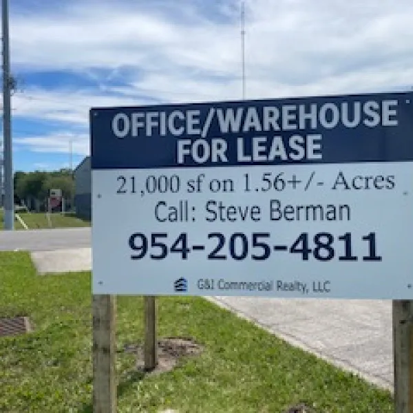 GSDeerfield Commercial Real Estate Sign