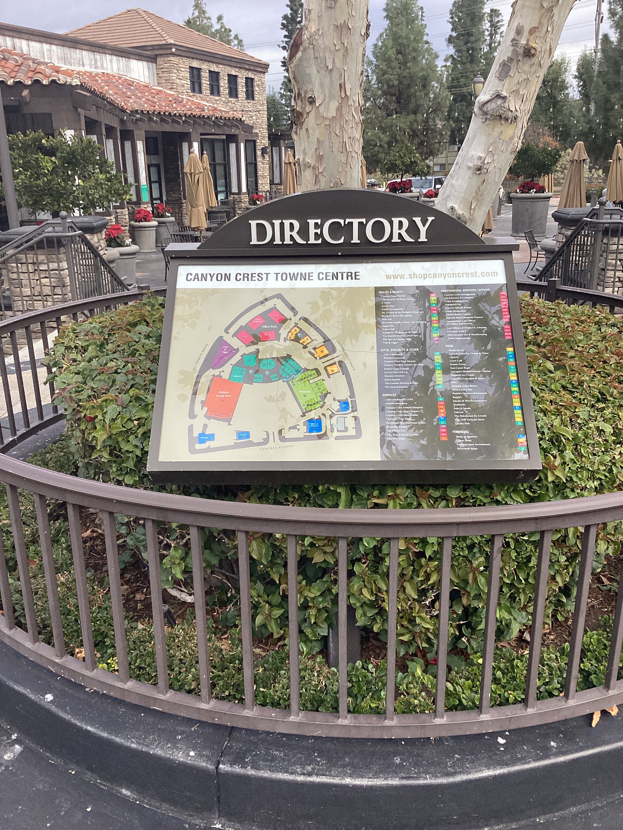 Canyon Crest Custom Directory