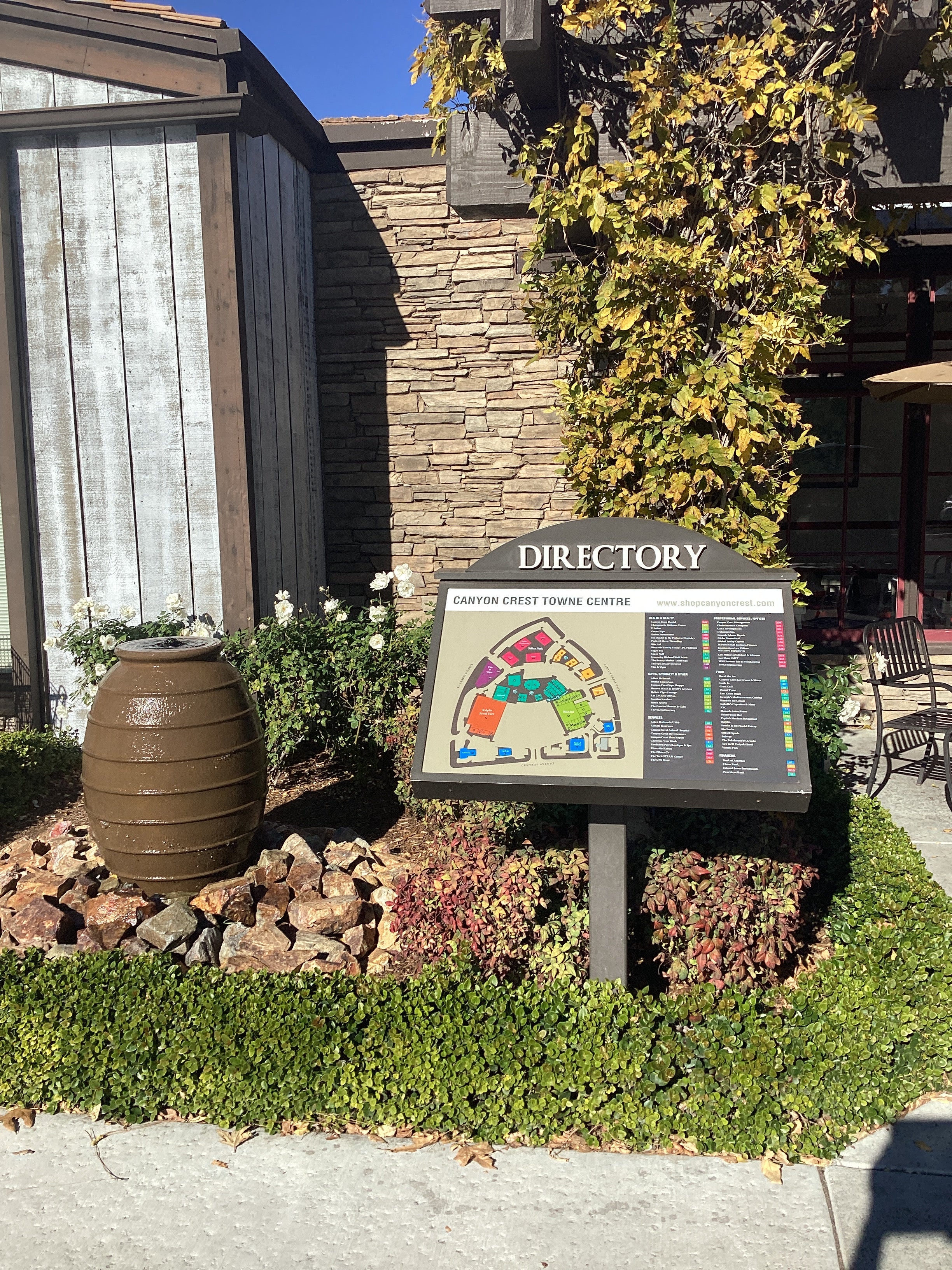 Outdoor Wayfinding Signage for Canyon Crest in Riverside, CA