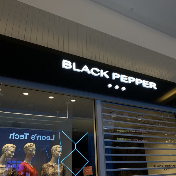 Black Pepper retail shop fitout in Brisbane