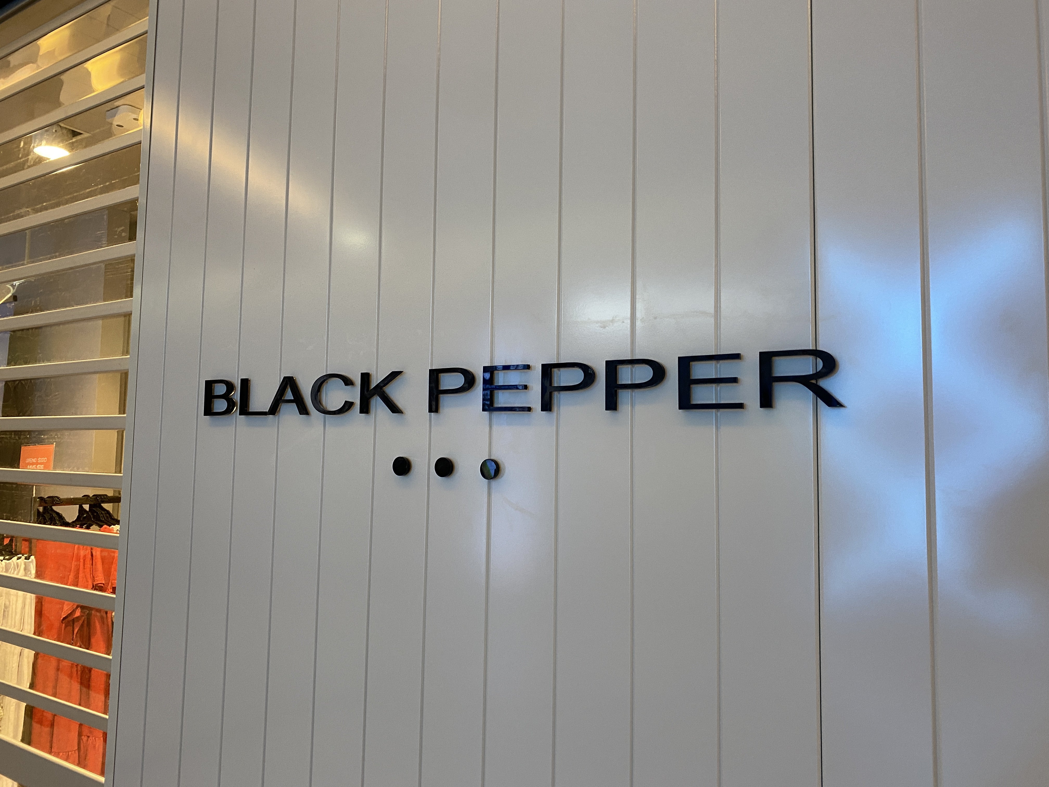 Black Pepper retail shop fitout in Brisbane