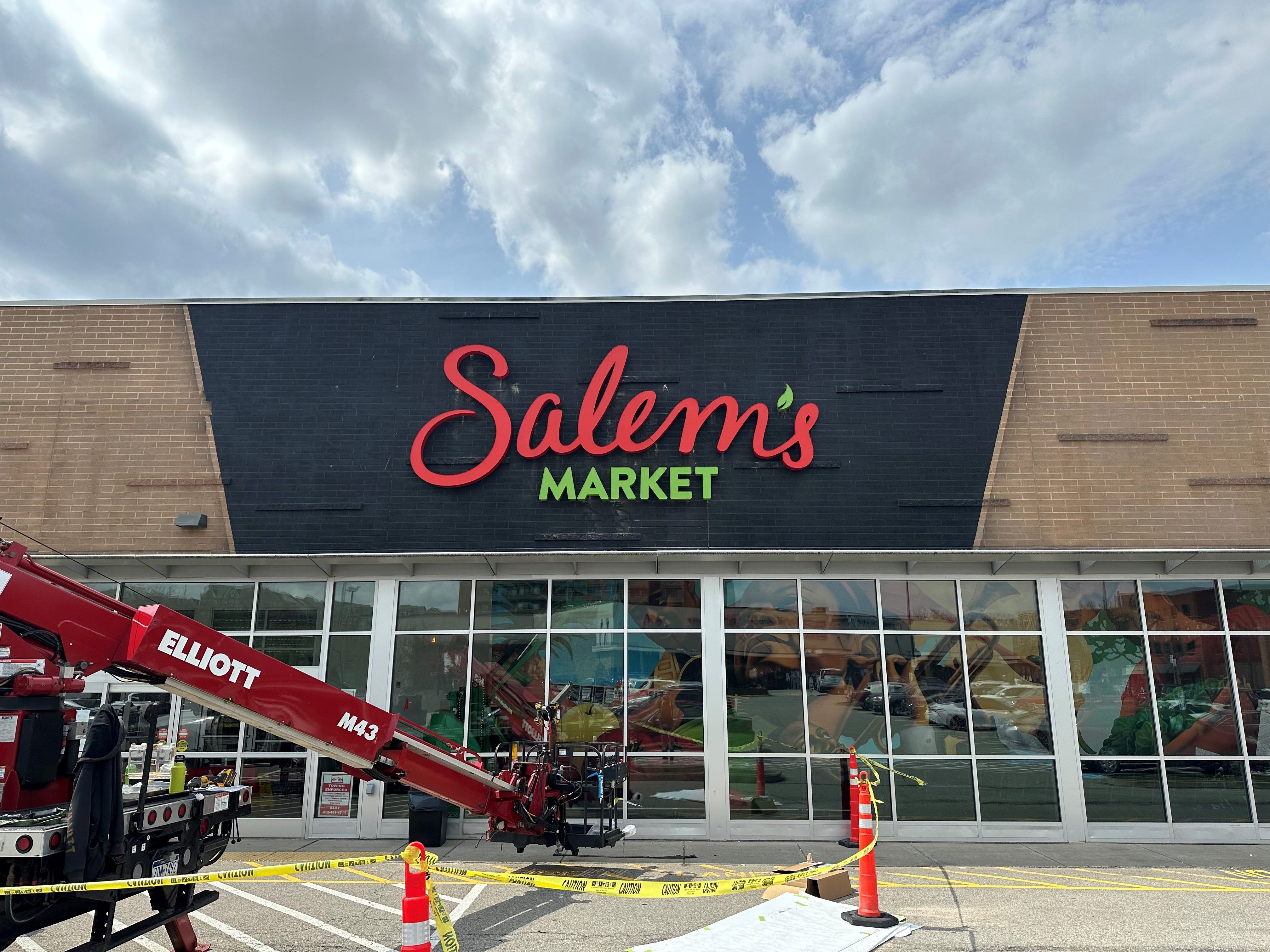 Channel Letters for Salem's Market's New Location in the Hill District, Pittsburgh, PA!