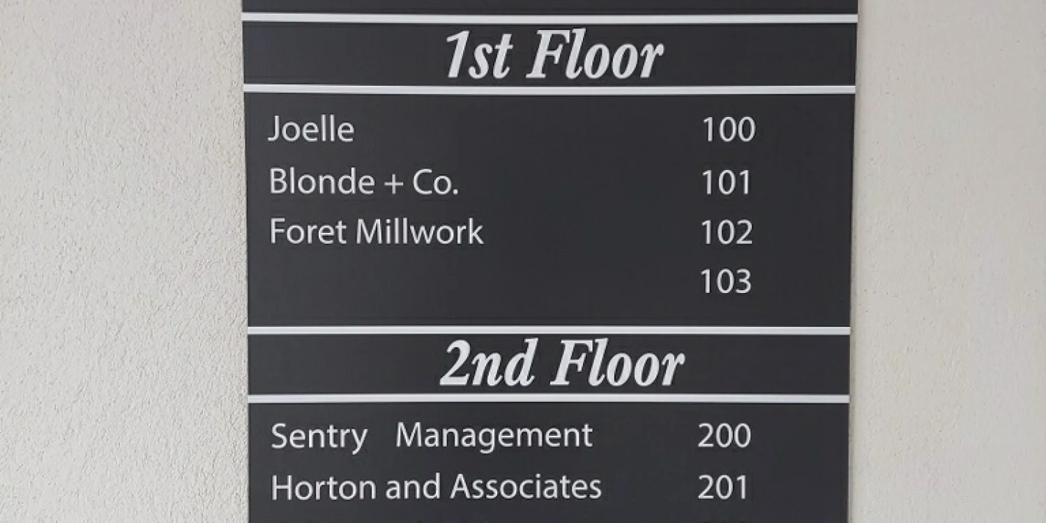 Custom Office Signs