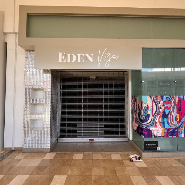 Store Front Sign 3d lettering for Eden Vigor by Midtown Signarama (Phoenix) 602.650.1150, www.MidtownSignsAZ.com