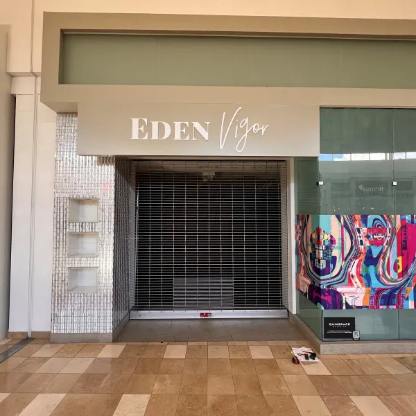 Store Front Sign 3d lettering for Eden Vigor by Midtown Signarama (Phoenix) 602.650.1150, www.MidtownSignsAZ.com