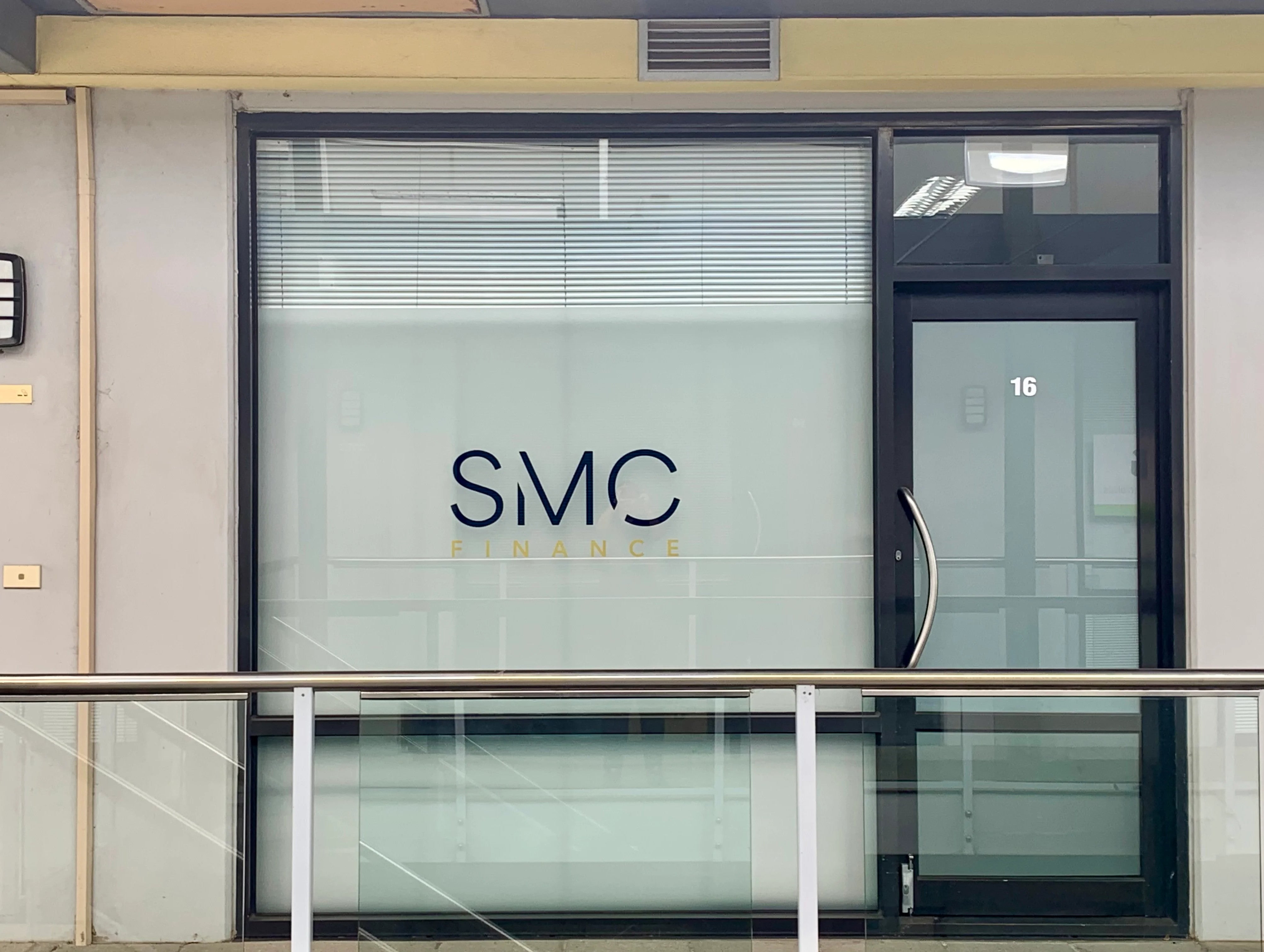 Office Frosting - SMC Finance - Bulleen VIC.