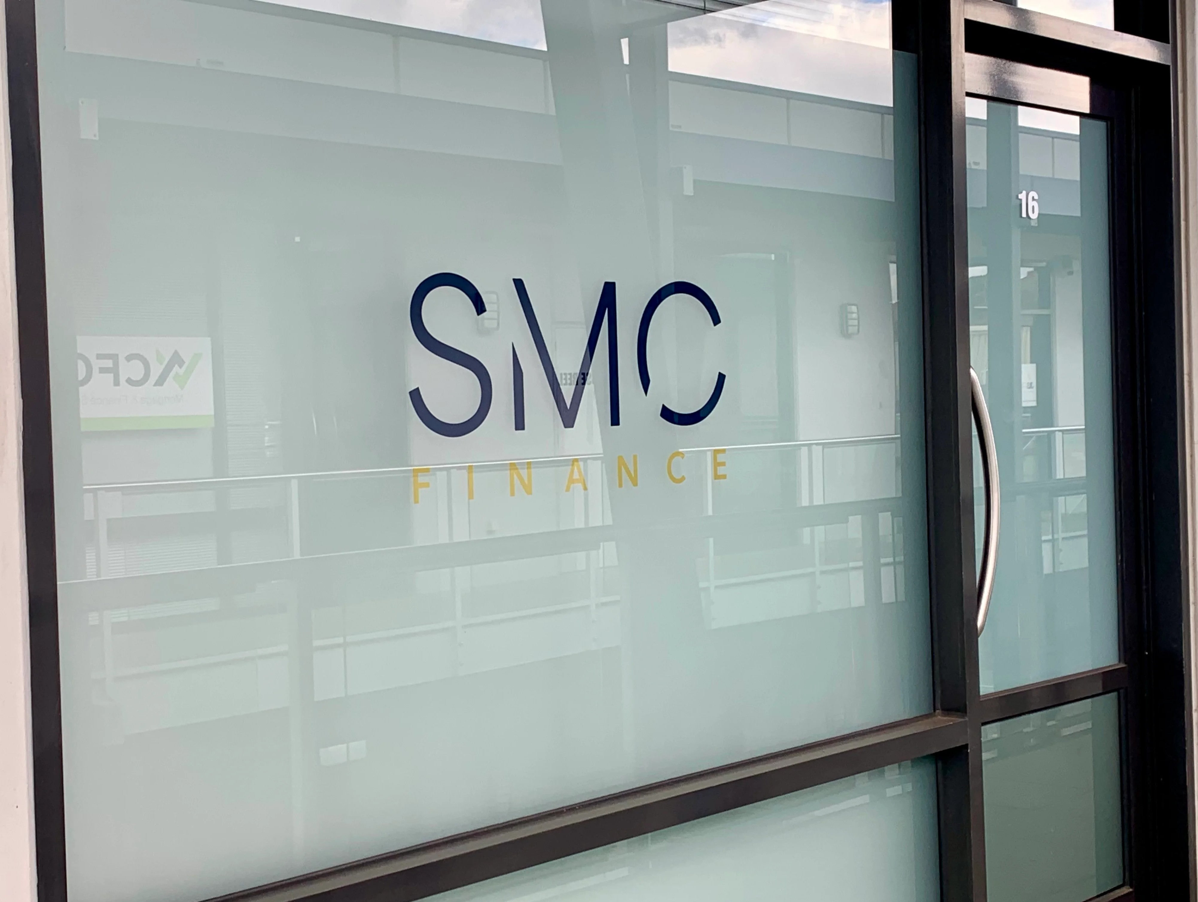 Office Frosting - SMC Finance - Bulleen VIC.