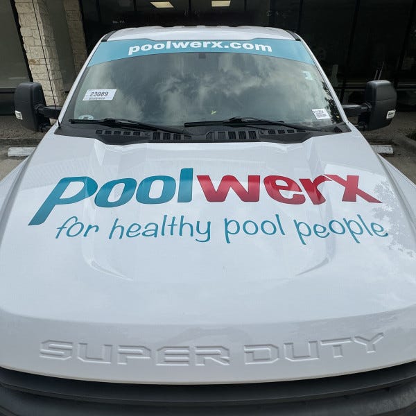 Poolwerx Hood Graphic