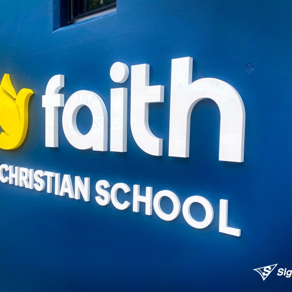 Faith Christian School Signage
