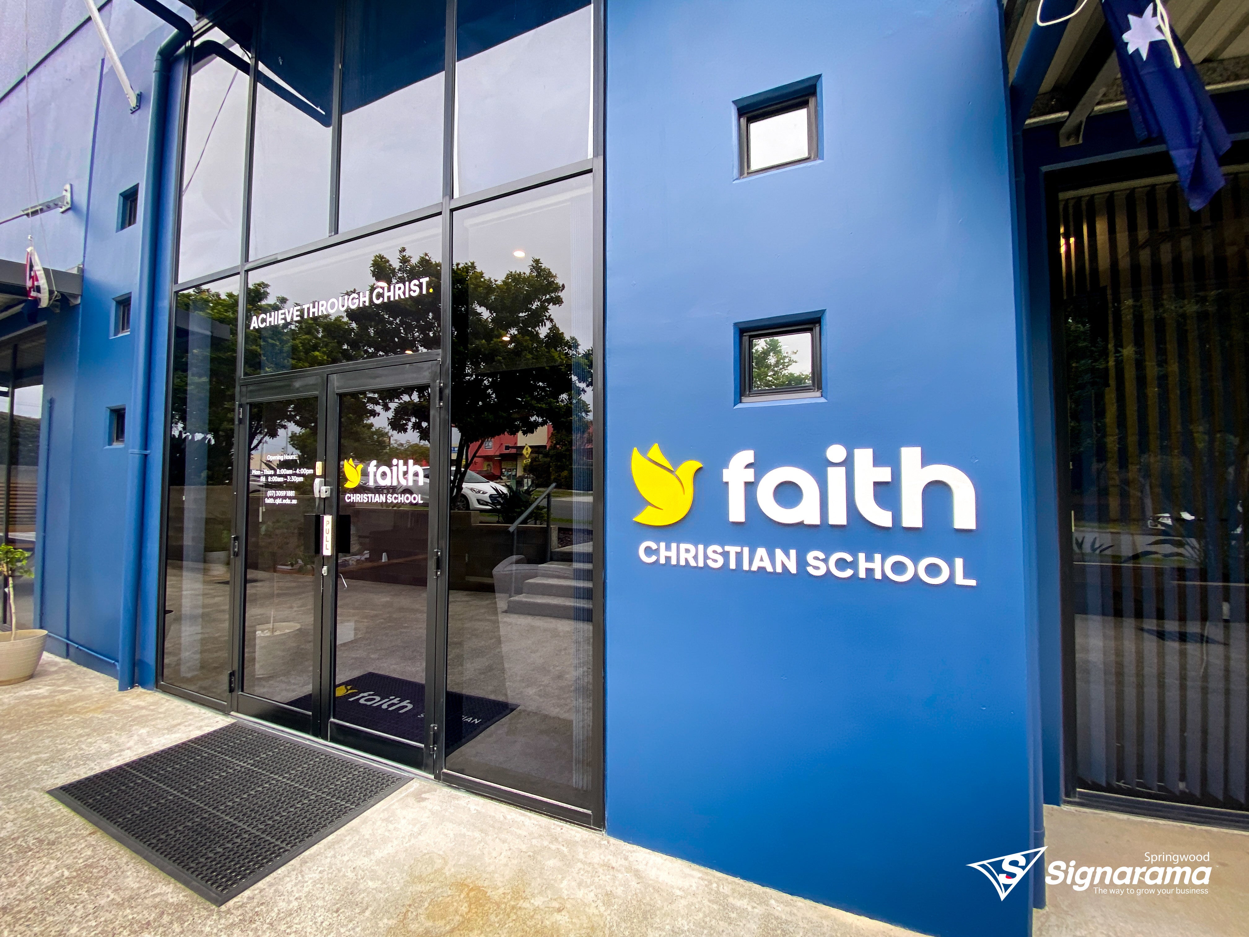 Faith Christian School Signage