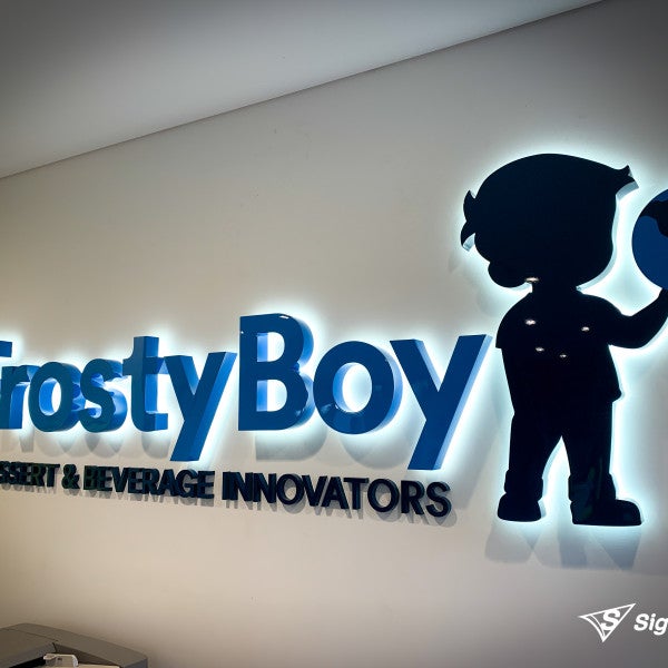 Frosty Boy Signage