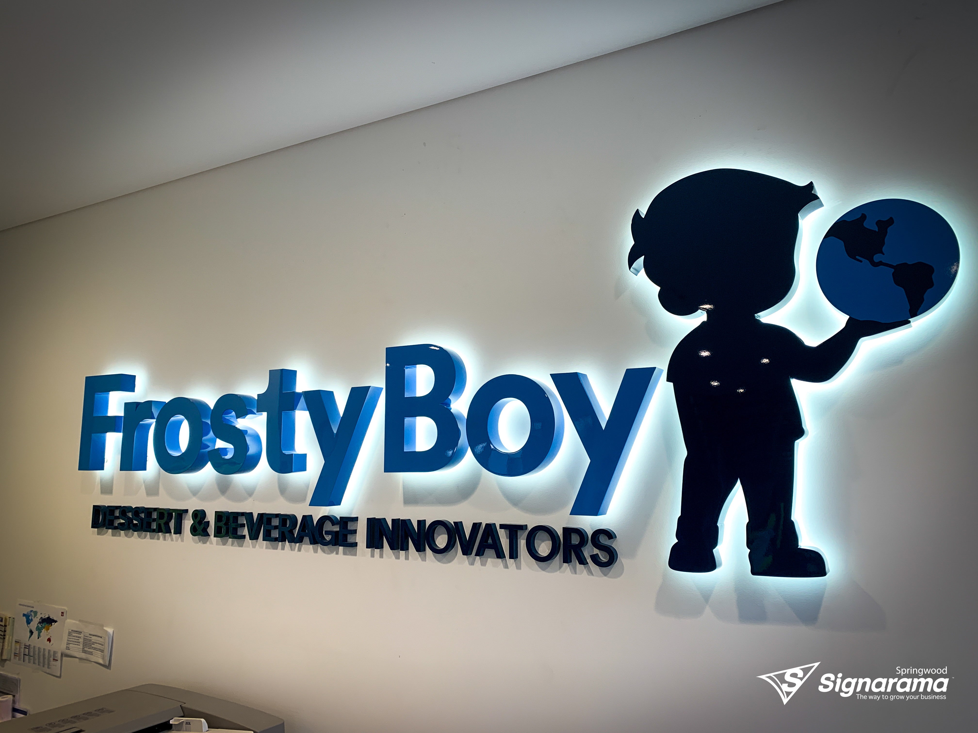 Frosty Boy Signage